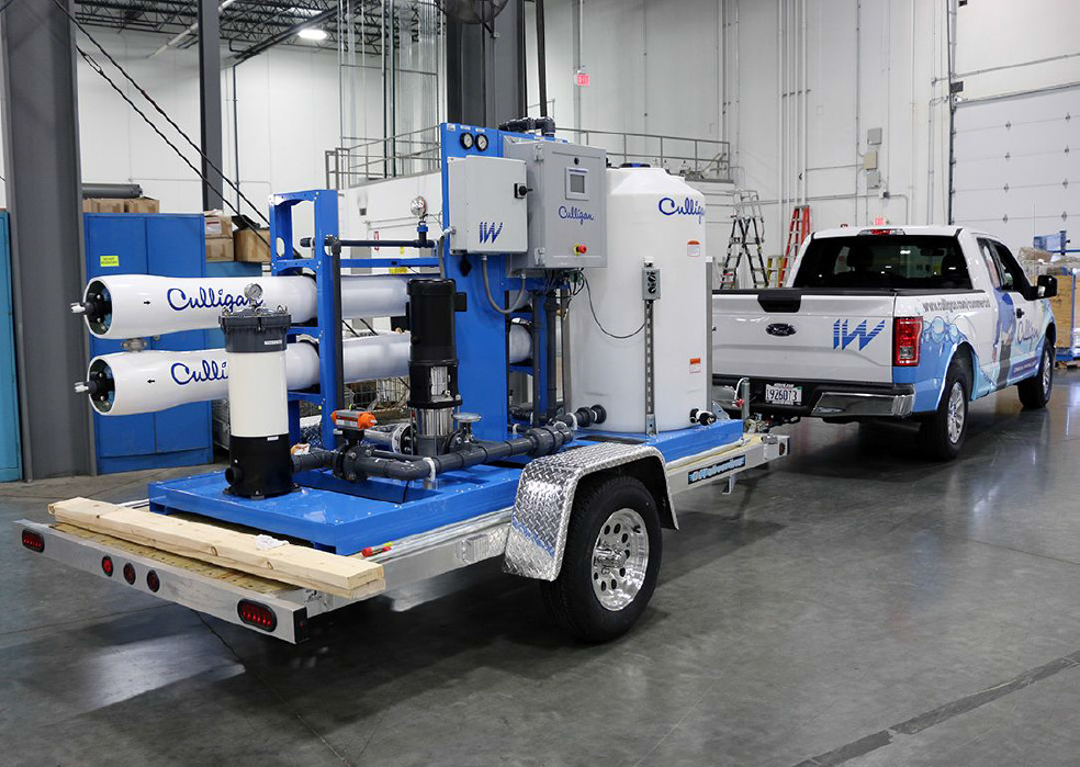IW Launch event at Culligan warehouse