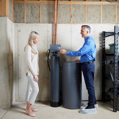 Culligan water expert explaining what to do if you water softener runs out of salt